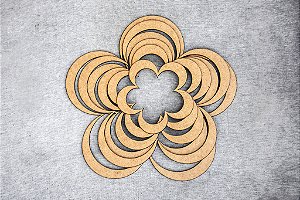 GUIAS DE CORTE CONCÊNTRICAS FLOR