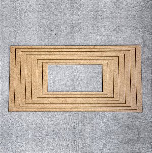 GUIAS DE CORTE CONCÊNTRICAS RETÂNGULO