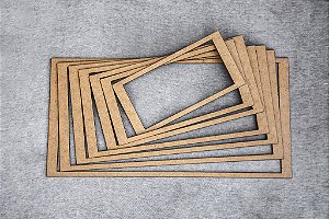 GUIAS DE CORTE CONCÊNTRICAS RETÂNGULO