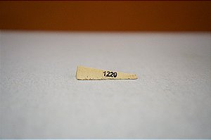 CONE PIROMETRICO NACIONAL NUMERO 6 - 1220 GRAUS (UNIDADE)