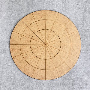 JOGO DE GABARITO DE MARCAÇÃO CIRCULAR