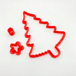 CARIMBO MARCADOR - ARVORE DE NATAL 20CM