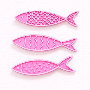 CARIMBO MARCADOR - KIT PEIXE