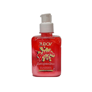 Gel Hidratante e Aromatizante Bubbaglow Sexy Morango com Creme - 300g