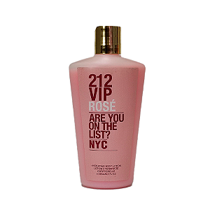 Loção Hidratante 212 VIP Rosé - Are You on the List? NYC