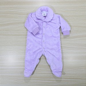 Macacão Tip Top Prematuro 3d Lilás Lua E Estrela