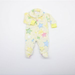 Macacão Tip Top Prematuro Amarelo Tipfl105