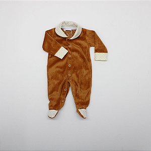 Macacão Tip Top Prematuro Caramelo Tippl091