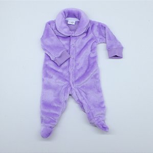Macacão Tip Top Bebê Prematuro Lilás Tipfl127