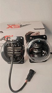 KIT FAROL DE MILHA LED FIAT 12V