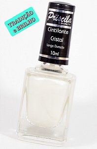 COR CRISTAL - ESMALTE DE UNHA PRISCILA - QUALIDADE, BRILHO e DURABILIDADE