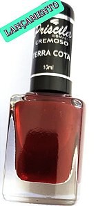 COR TERRA COTA - ESMALTE DE UNHA PRISCILA - QUALIDADE, BRILHO e DURABILIDADE