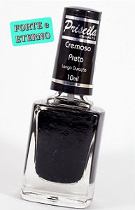 COR PRETO - ESMALTE DE UNHA PRISCILA - QUALIDADE, BRILHO e DURABILIDADE