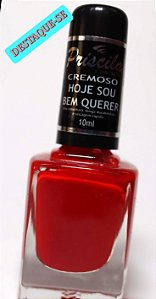 COR SOU BEM QUERER - ESMALTE DE UNHA PRISCILA - QUALIDADE, BRILHO e DURABILIDADE