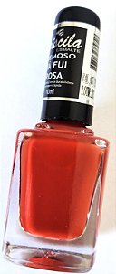 COR JÁ FUI ROSA - ESMALTE DE UNHA PRISCILA - QUALIDADE e BRILHO - INVISTA EM VOCÊ - 100% NACIONAL - PRODUTO ESPETACULAR