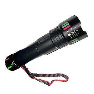 Lanterna Tática Led Zoom Telescópio