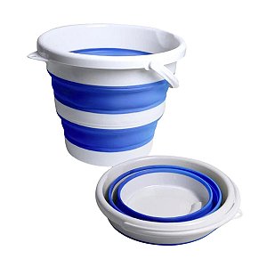 Balde Dobrável Silicone [10 Litros]