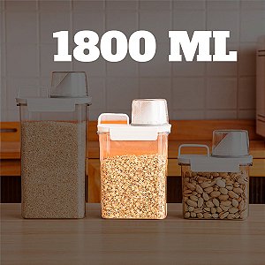 Pote Hermético com Medidor [1800ML]