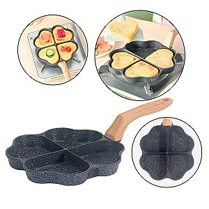 Frigideira Antiaderente Trevo [4 em 1]