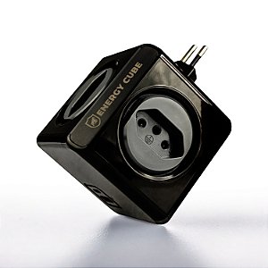 Carregador Adaptador Bivolt Energy Cube USB-A USB-C + 4 Tomadas