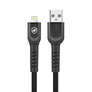 Cabo APPLE Lightning to USB-A Gorila Dual Shock Preto 2m