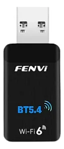 Wireless Adaptador USB Dual 900Mbps + BT 5.4 WIFI6 Fenvi AX900