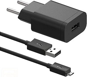 Carregador de parede Motorola 10w c/ cabo Micro USB