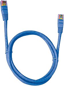 Cabo de Rede 2.5M CAT5E Azul PlusCable