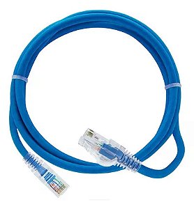 Cabo de Rede 2.5M CAT5E Azul PlusCable