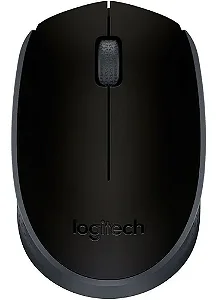 Mouse sem fio Logitech M170 - Preto