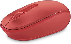 Mouse sem fio Microsoft Wireless 1850 Vermelho