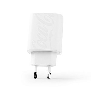 Carregador de parede Iwill Coca-Cola 30w USB-C Branco