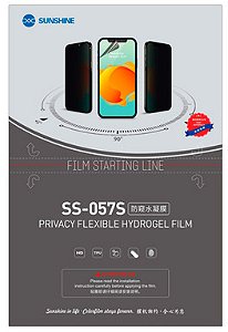 Pelicula Sunshine Hidrogel Privacidade