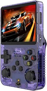 Video Game Portatil R36s (11 Emuladores - N64 Playstation PSP inclusos) 64GB e 15.000 Jogos