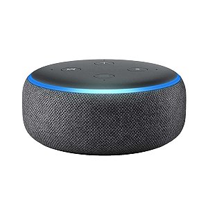 Echo Dot 3a Geraçao com Alexa Preta