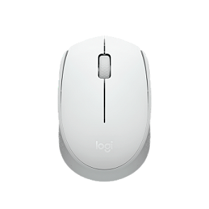 Mouse sem fio Logitech M170 - Branco