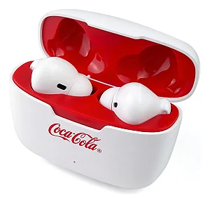 Fone de Ouvido Bluetooth Iwill Coca-Cola Flow Branco