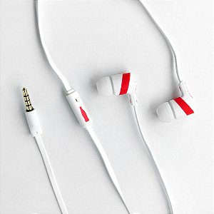 Fone de ouvido Iwill Coca-Cola Easy Branco