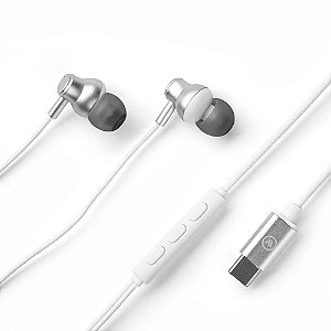 Fone de ouvido USB-C Iwill Neo Easy Branco