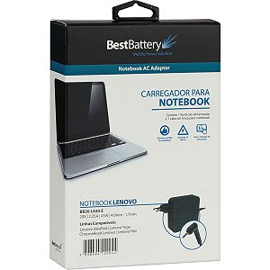 Fonte de notebook Lenovo 20v 45w 4.0x1.7mm BB20-LE20-E