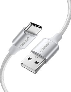 Cabo USB / USB-C Ugreen 3A US288 - 60131 1M Branco
