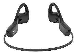 Fone de Ouvido Bluetooth Esportivo de indução óssea Arara GCD-X22 - Preto