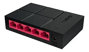 Hub Switch 5 portas 100/1000 Mercusys MS105G