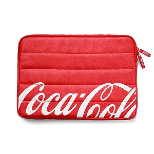 Capa para Notebook 16" Vermelha | Sleeve Coca-Cola Iwill