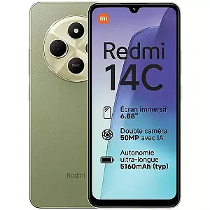 Celular Xiaomi Redmi 14C 256GB 8+8GB 5160mAh Sage Green