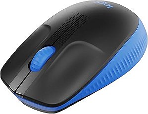 Mouse Sem Fio Logitech M190 Azul