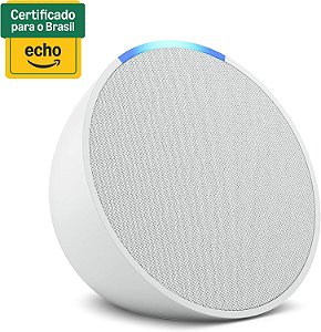 Echo Pop com Alexa Branca