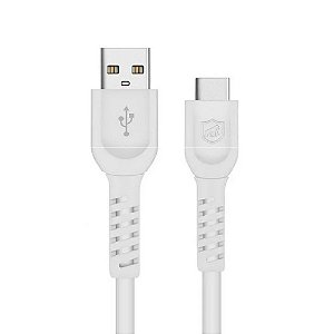 Cabo USB / USB-C Gorila Dual Shock Branco 1,2m