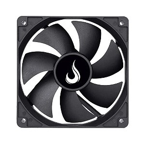 COOLER FAN 12 x 12 cm 120mm Rise Mode Preto - RM-BK-01-FB