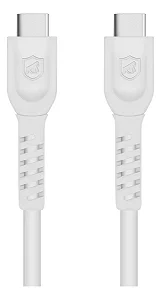 Cabo USB-C / USB-C Gorila Dual Shock Branco 1.2m